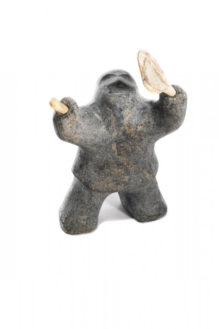 BARNABUS ARNASUNGAAQ, INUIT, Drum Dancer, c. 1990 (1 of 2)