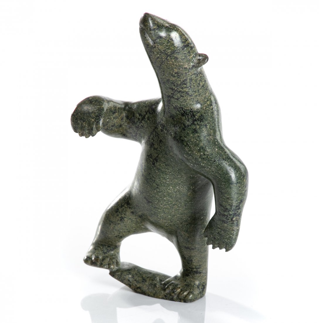 HENRY EVALUARDJUK, INUIT, Dancing Polar Bear (1 of 4)