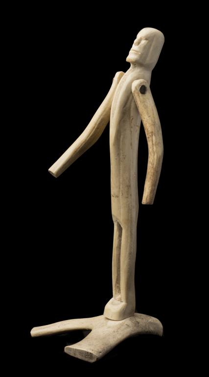 LUKE IKSIKTAARYUK, INUIT, Standing Man, early 1970s (1 of 3)