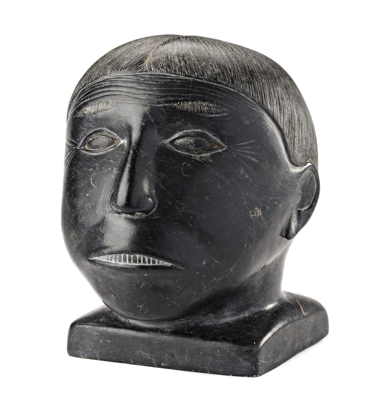 SIMA TUKAI, INUIT, Man's Head, c. 1960 (1 of 5)