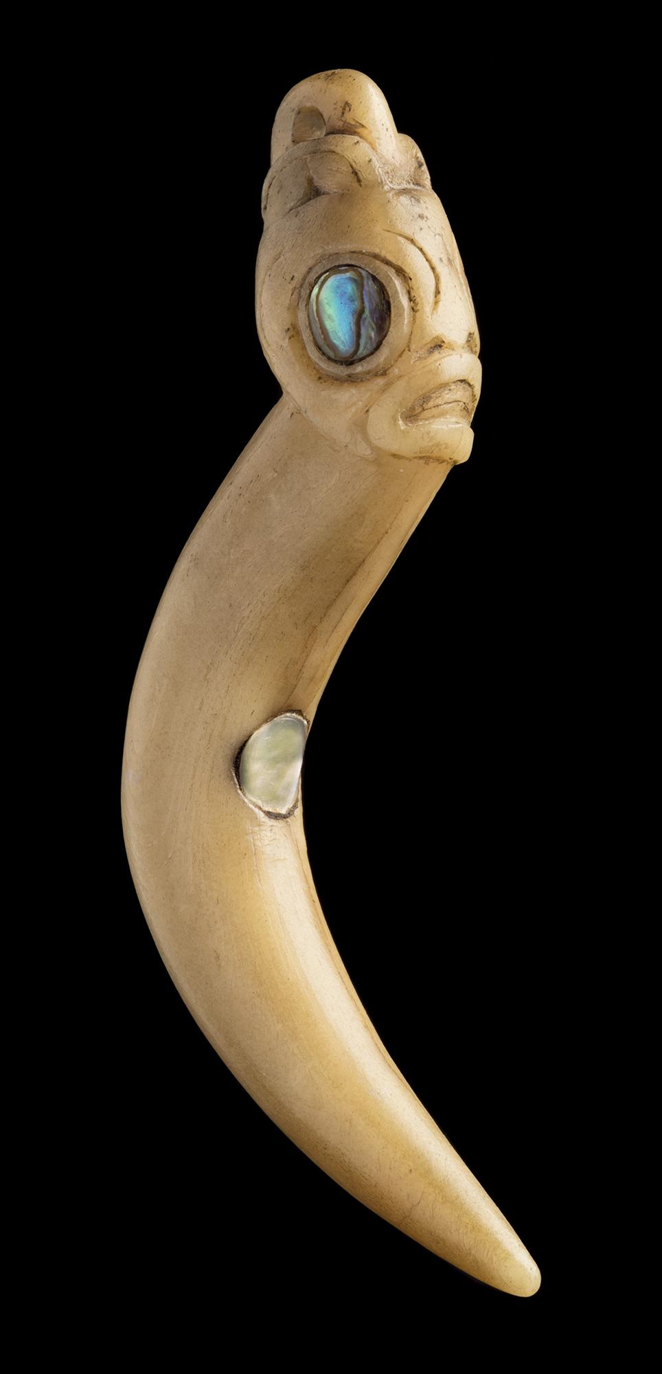UNIDENTIFIED TLINGIT ARTIST, Amulet, c. 1840-60 (1 of 3)