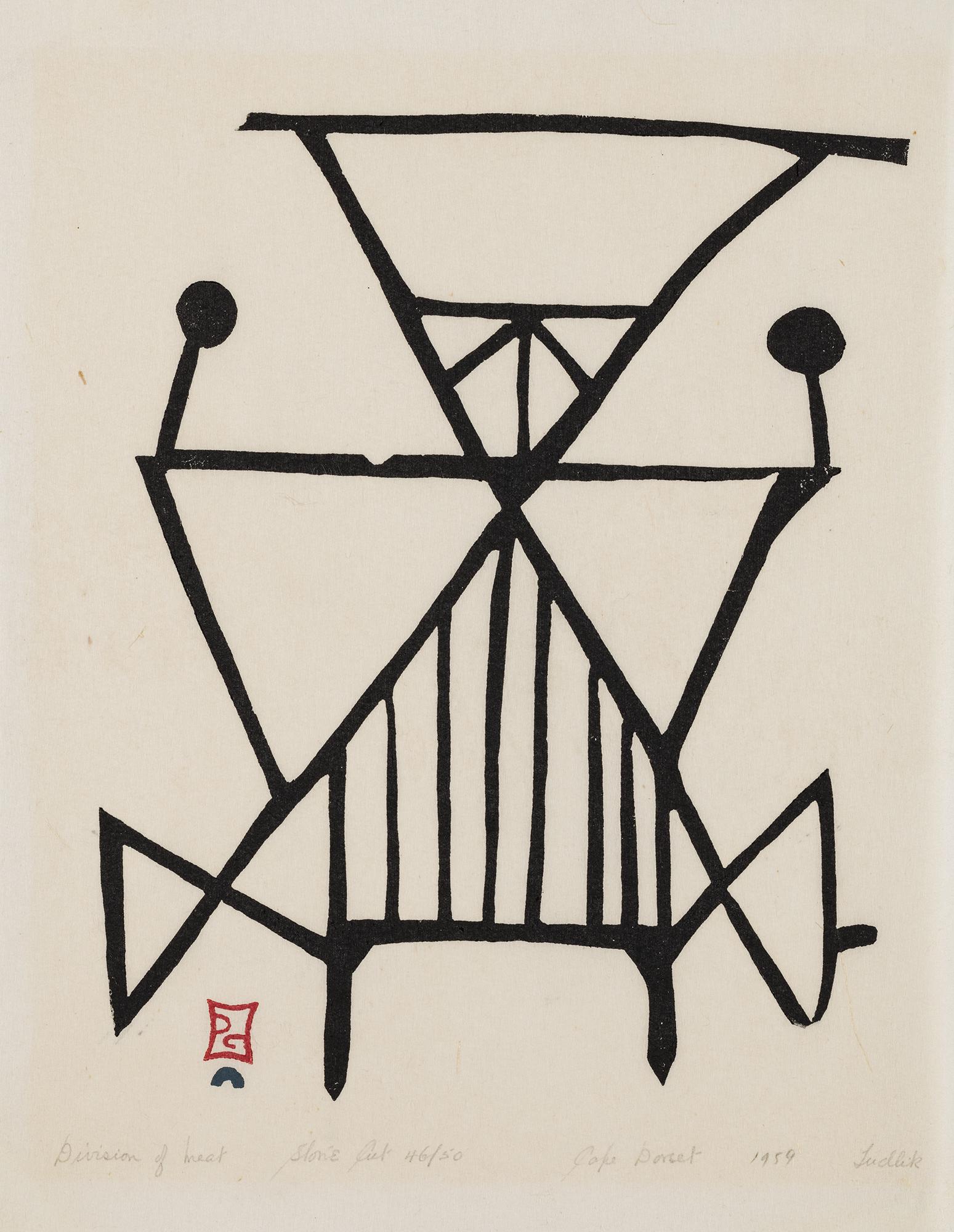 TUDLIK, INUIT, Division of Meat, 1959 #24 (1 of 1)