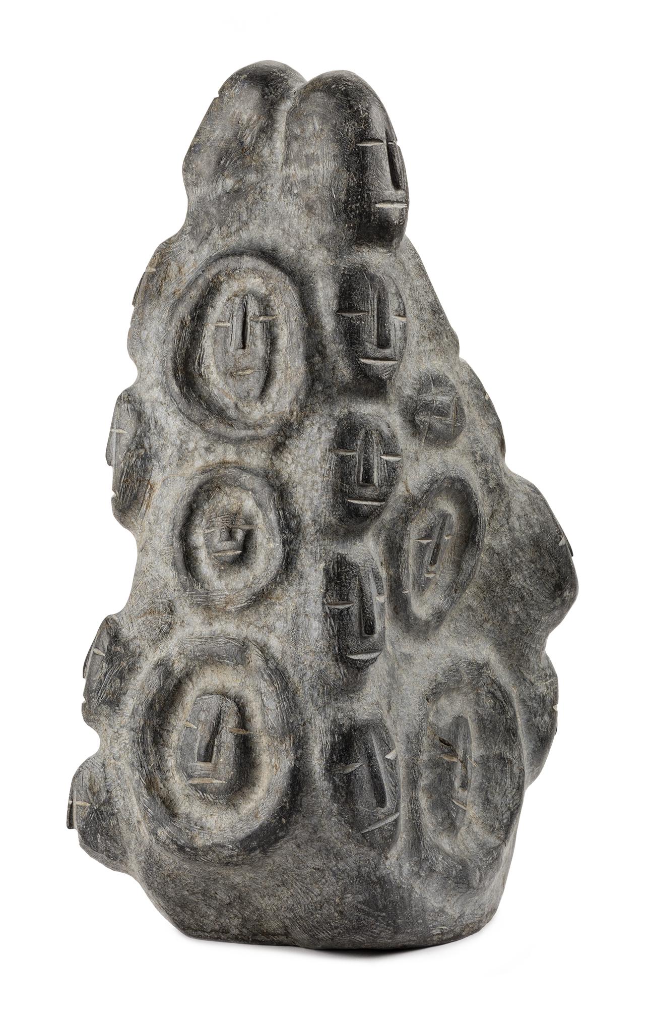 LUKE ANOWTALIK, INUIT, Many Faces, mid-late 1990s (1 of 6)