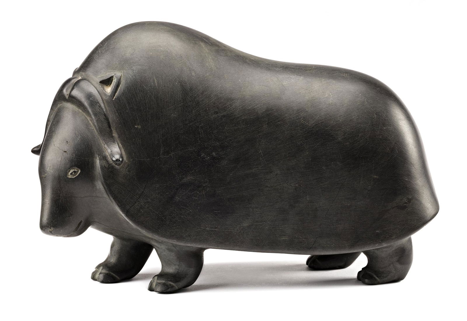 MATHEW AQIGAAQ, INUIT, Muskox, 1981 (1 of 5)