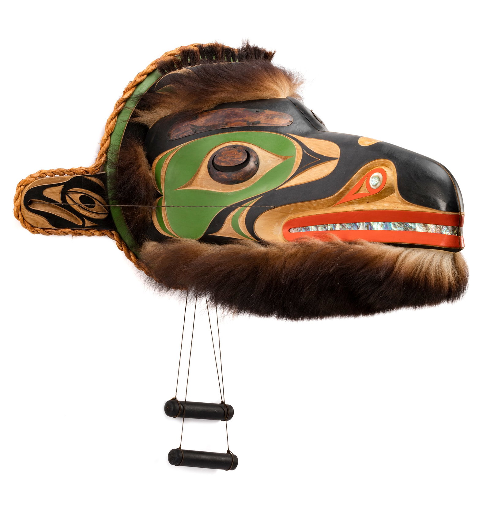 ART THOMPSON, NUU-CHAH-NULTH, Raven Transforming into Human, July 1997 (1 of 5)