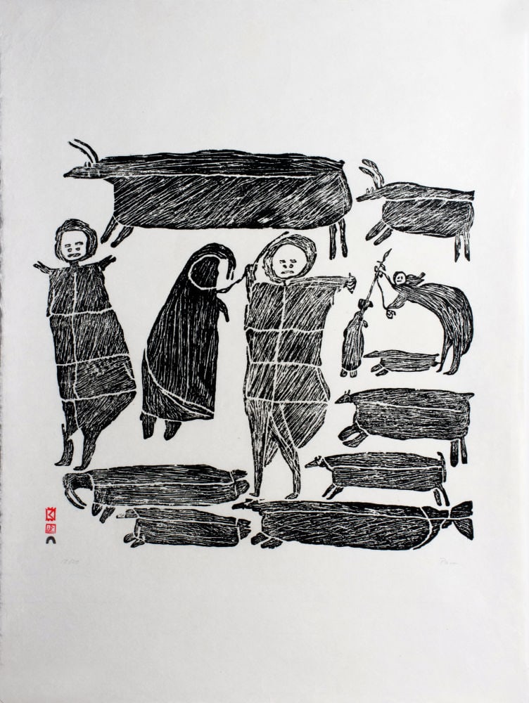 PARR, INUIT,  The Hunters, 1962 #70 (1 of 1)
