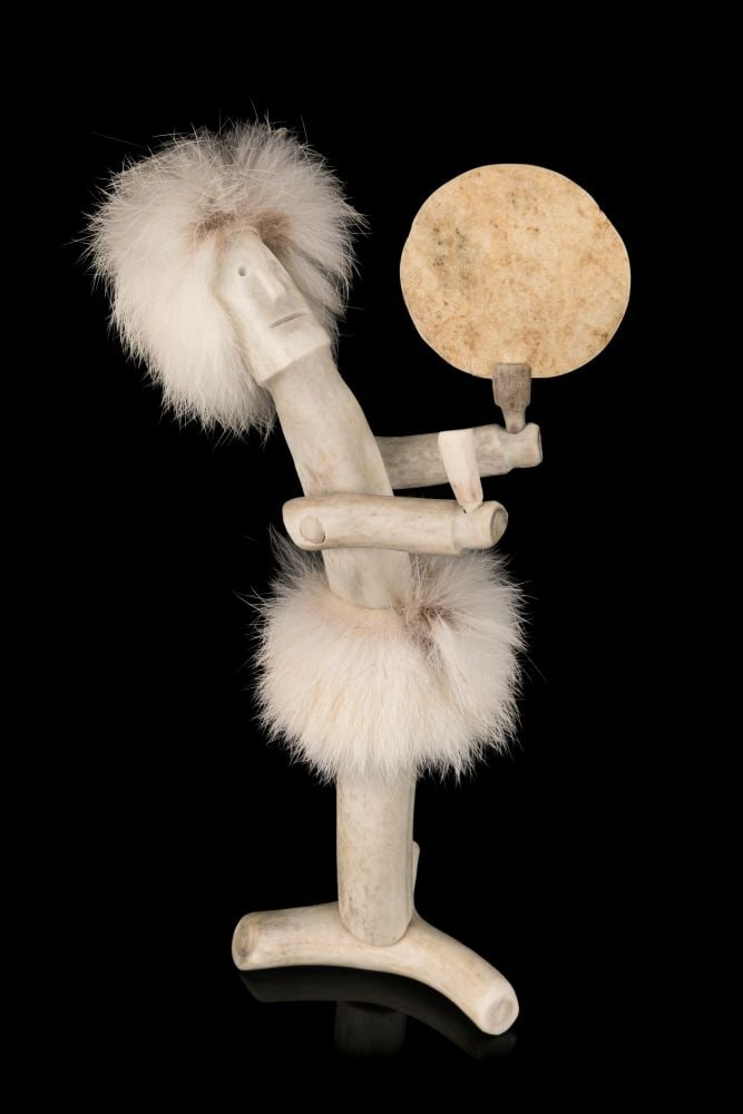 SARAH ANAUTAQ IQULIQ, INUIT, Drum Dancer, 1990s (1 of 5)