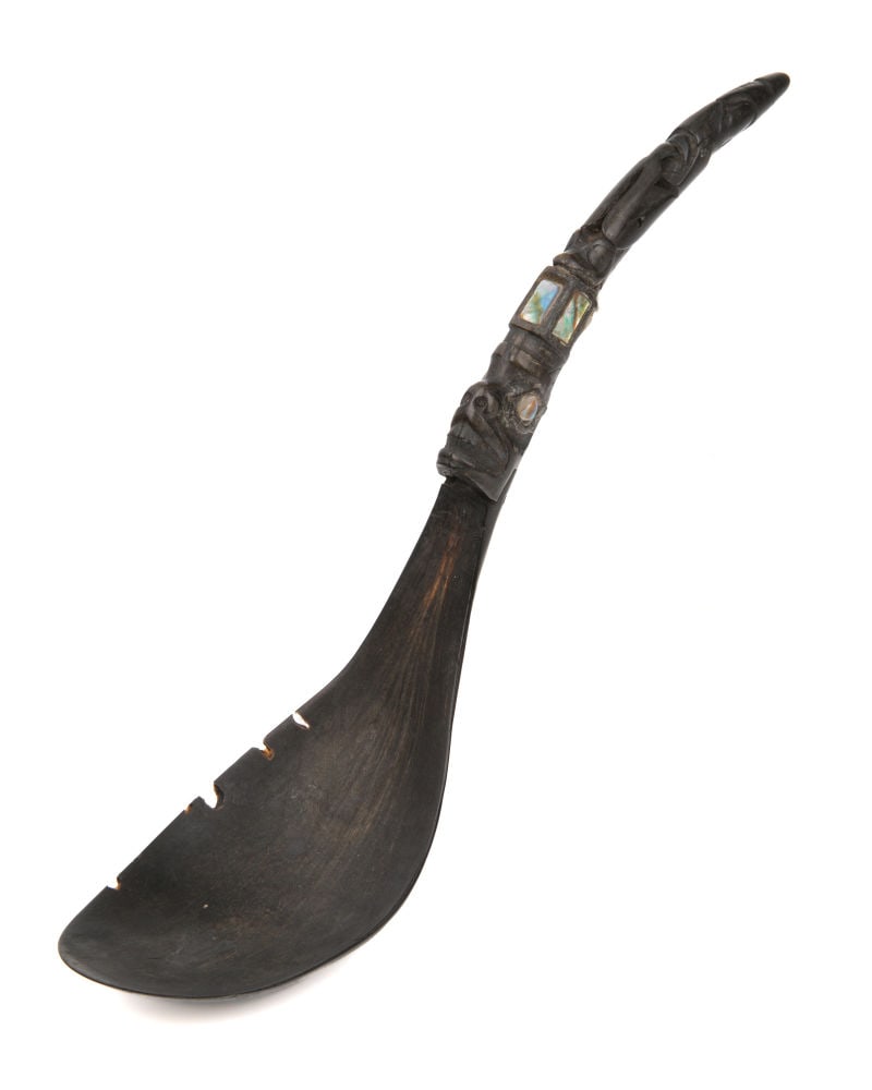 UNIDENTIFIED HAIDA ARTIST, Feast Spoon, c. 1900 (1 of 5)