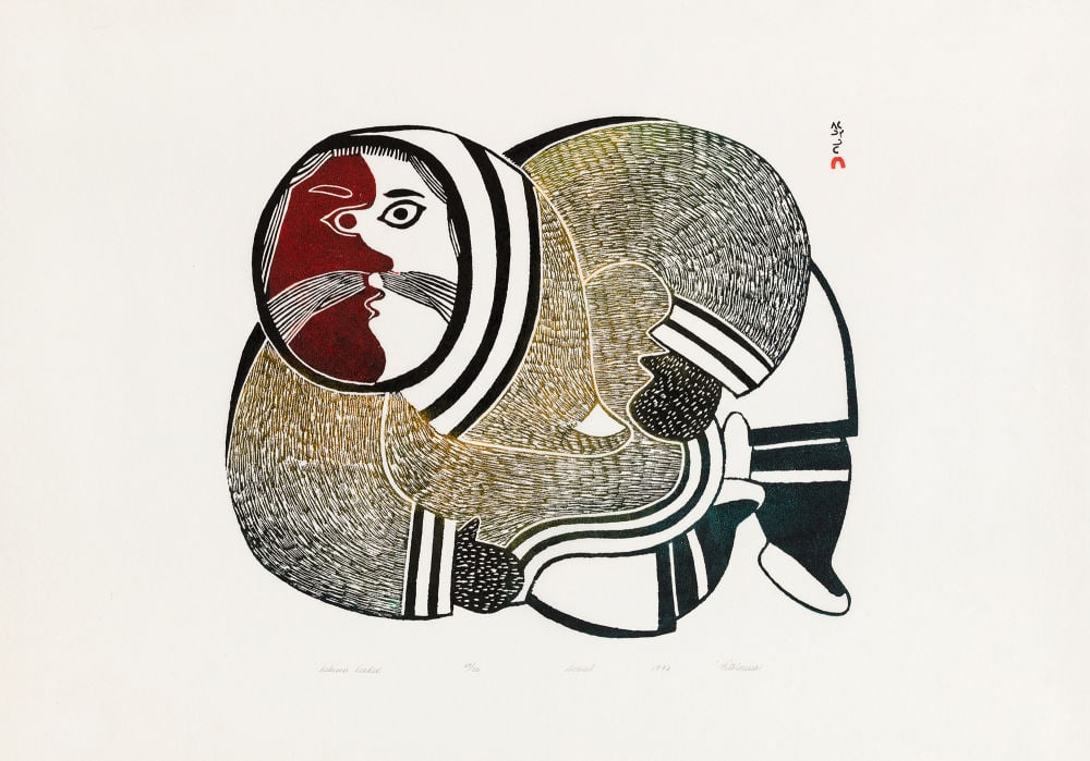 PITALOOSIE SAILA, INUIT, Eskimo Leader, 1972 #11 (1 of 1)