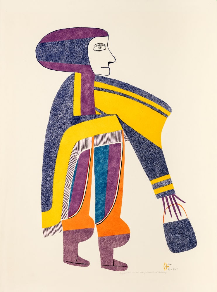 JESSIE OONARK, INUIT, Big Woman, 1976 (1977 #27) (1 of 1)