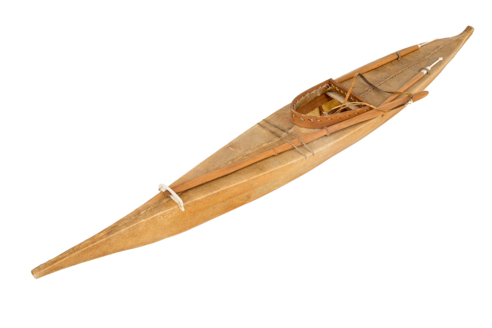 UNIDENTIFIED INUIT ARTIST, Model Kayak, c. late 1950s / early 1960s (1 of 5)