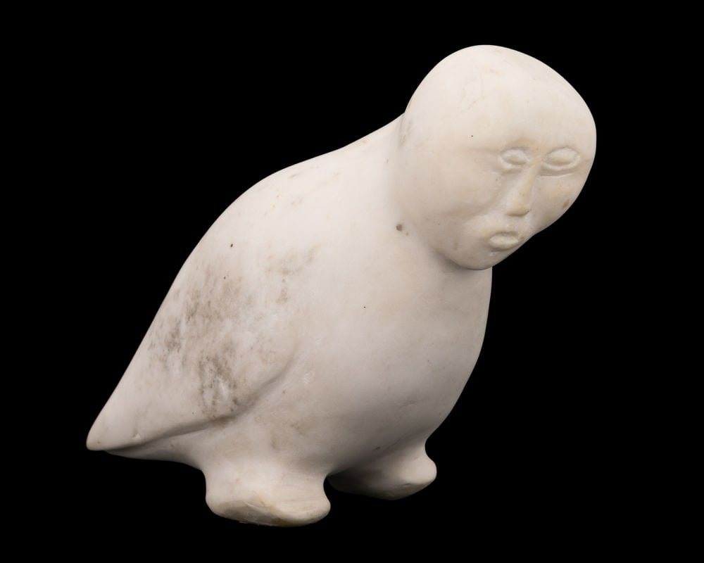 SAGGIAK, INUIT, Snowy Owl Shaman, 1970s (1 of 4)