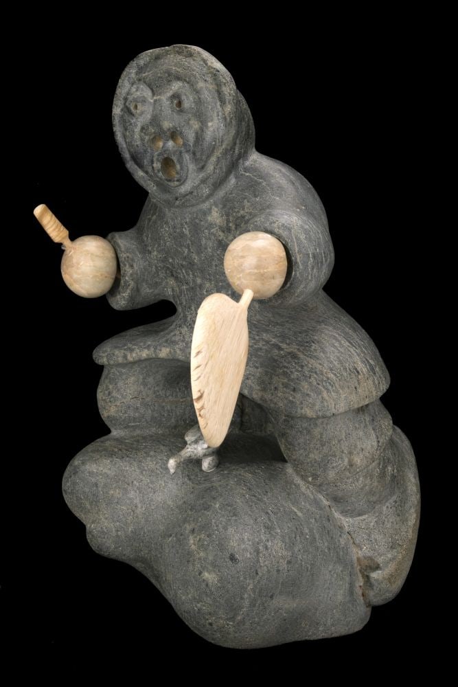SAI QITAITU, INUIT, Drum Dancer, c. 1980s (1 of 6)