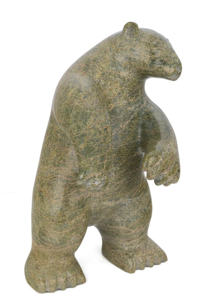 MUNGITOK KELLYPALIK, INUIT, Standing Polar Bear, 1990s (1 of 4)