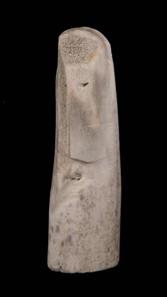 ELIZABETH NUTARAALUK AULATJUT, INUIT, Bust of a Hooded Figure, early 1980s (1 of 4)