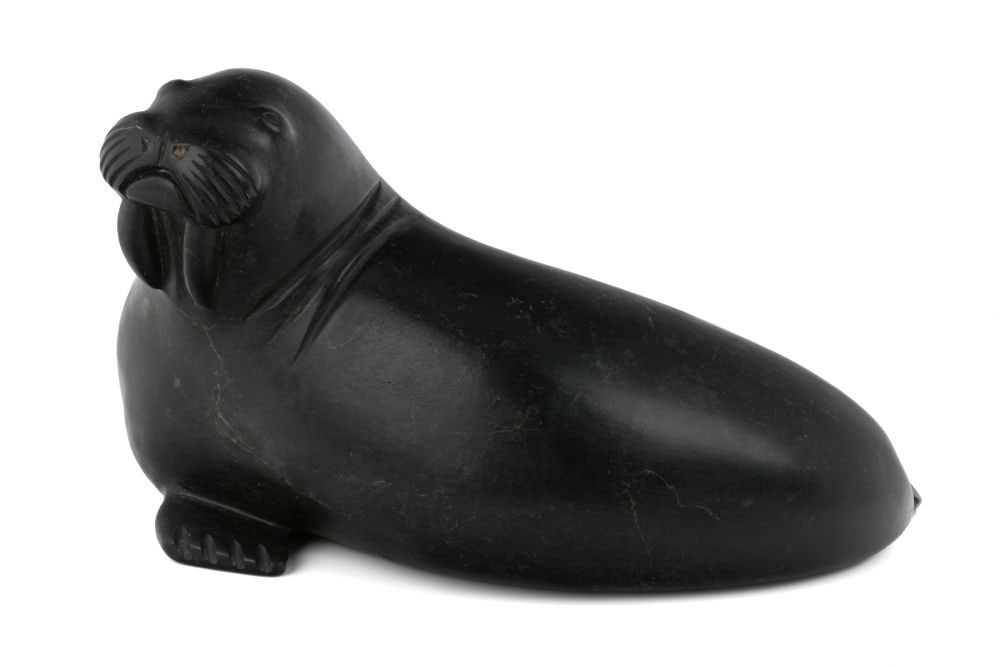 ALLIE KASUDLUAK, INUIT,  Walrus, c. 1970 (1 of 4)