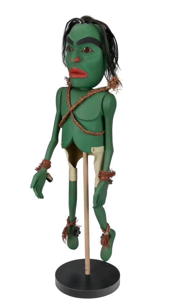 DAVID NEEL, FIRST NATIONS, Model Tokwit Puppet, 1994 (1 of 5)