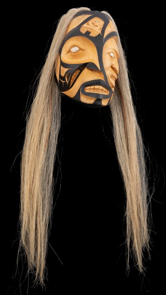 SANFORD WILLIAMS, MOWACHAHT/MUCHALAHT (NUU-CHAH-NULTH), Mask, 2 Aug 2008 (1 of 6)