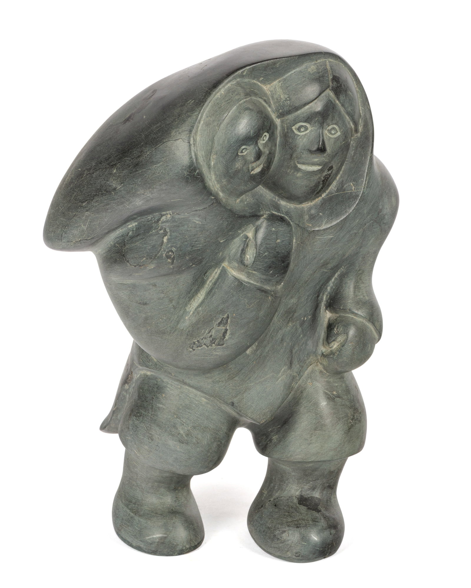 MATHEW AQIGAAQ, INUIT, Mother and Child, mid-late 1980s (1 of 4)