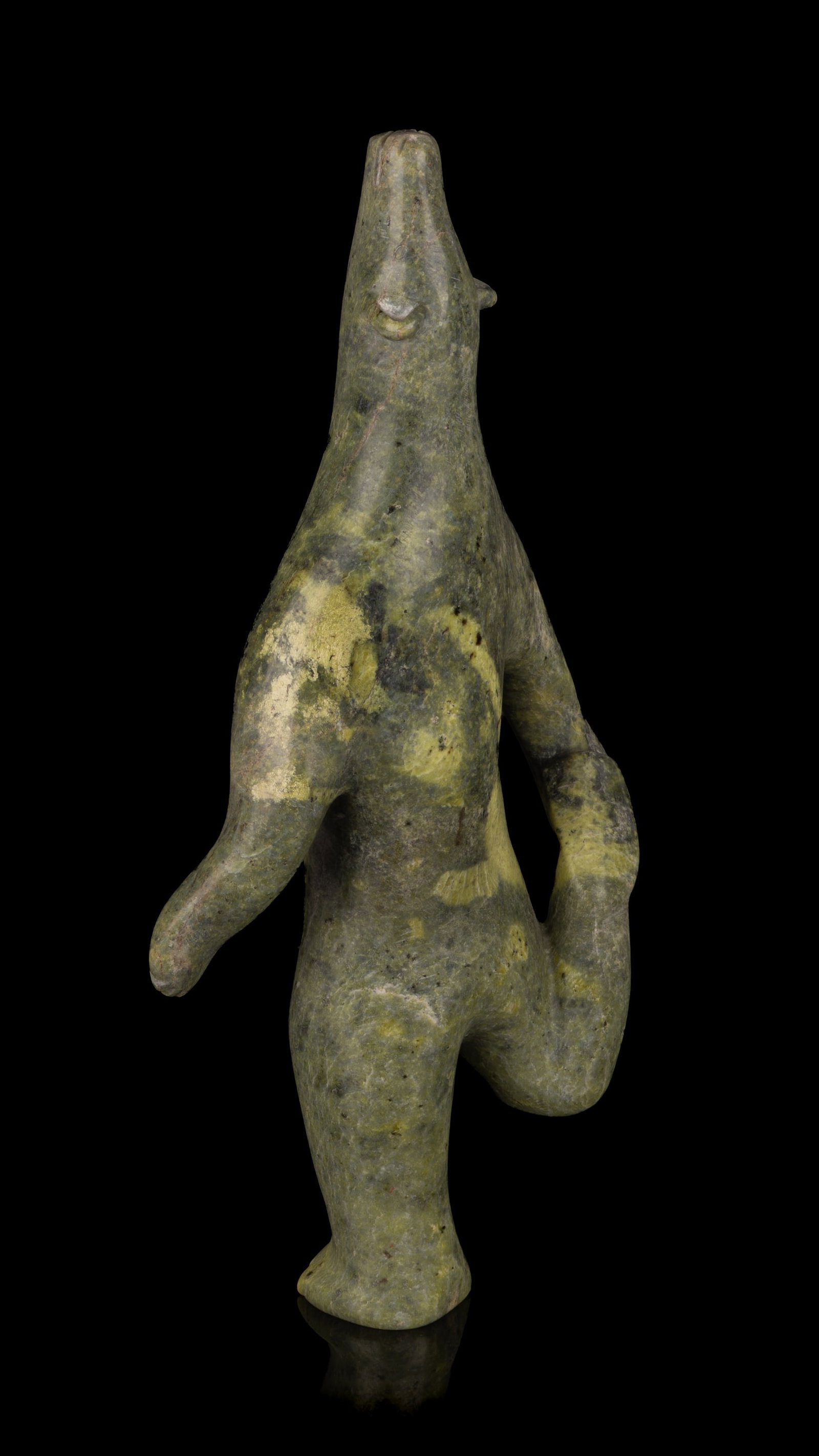 PITSEOLAK NIVIAQSI, INUIT, Dancing Polar Bear, c. 2000 (1 of 4)