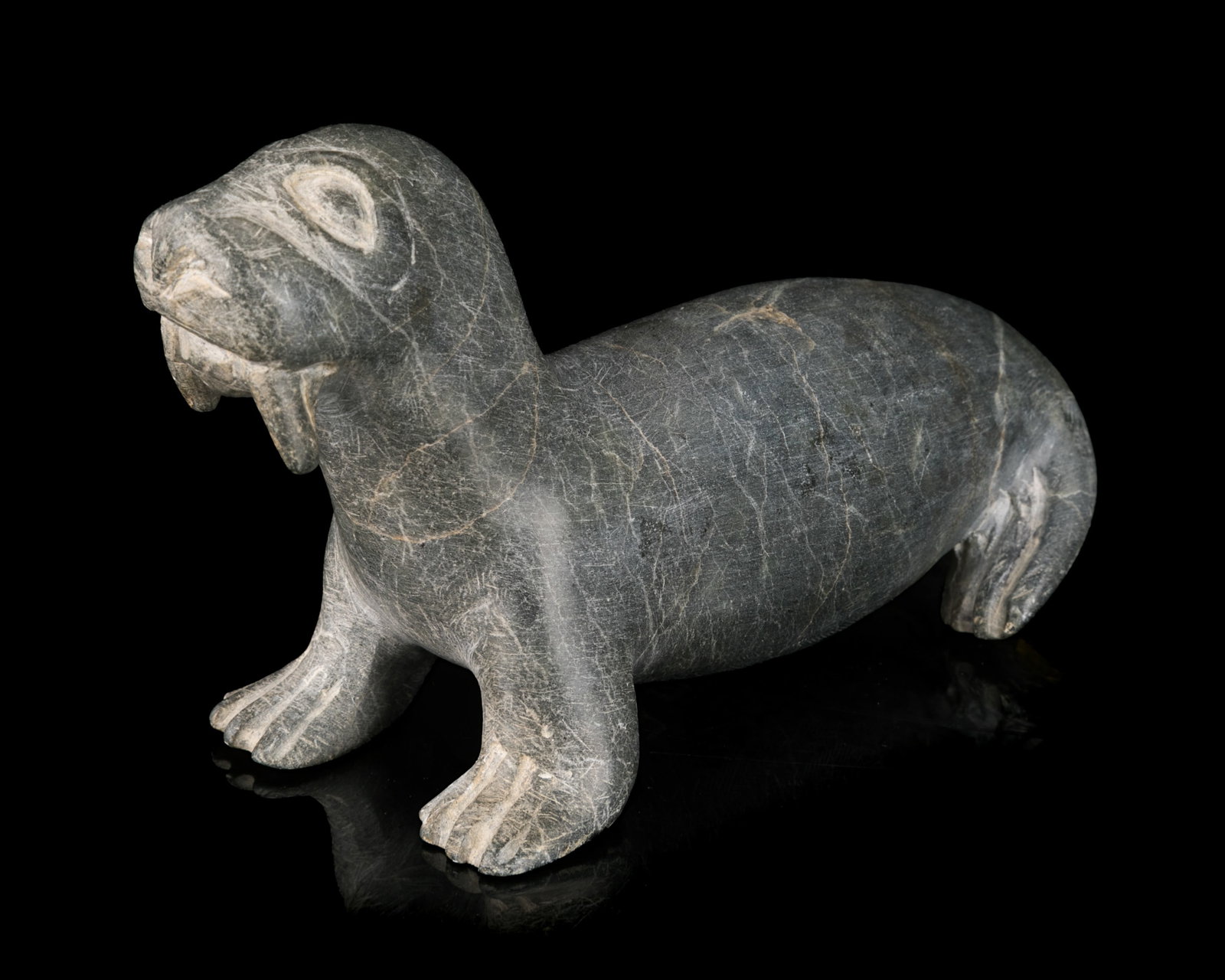 JOE TALIRUNILI, INUIT, Walrus, 1974 (1 of 4)