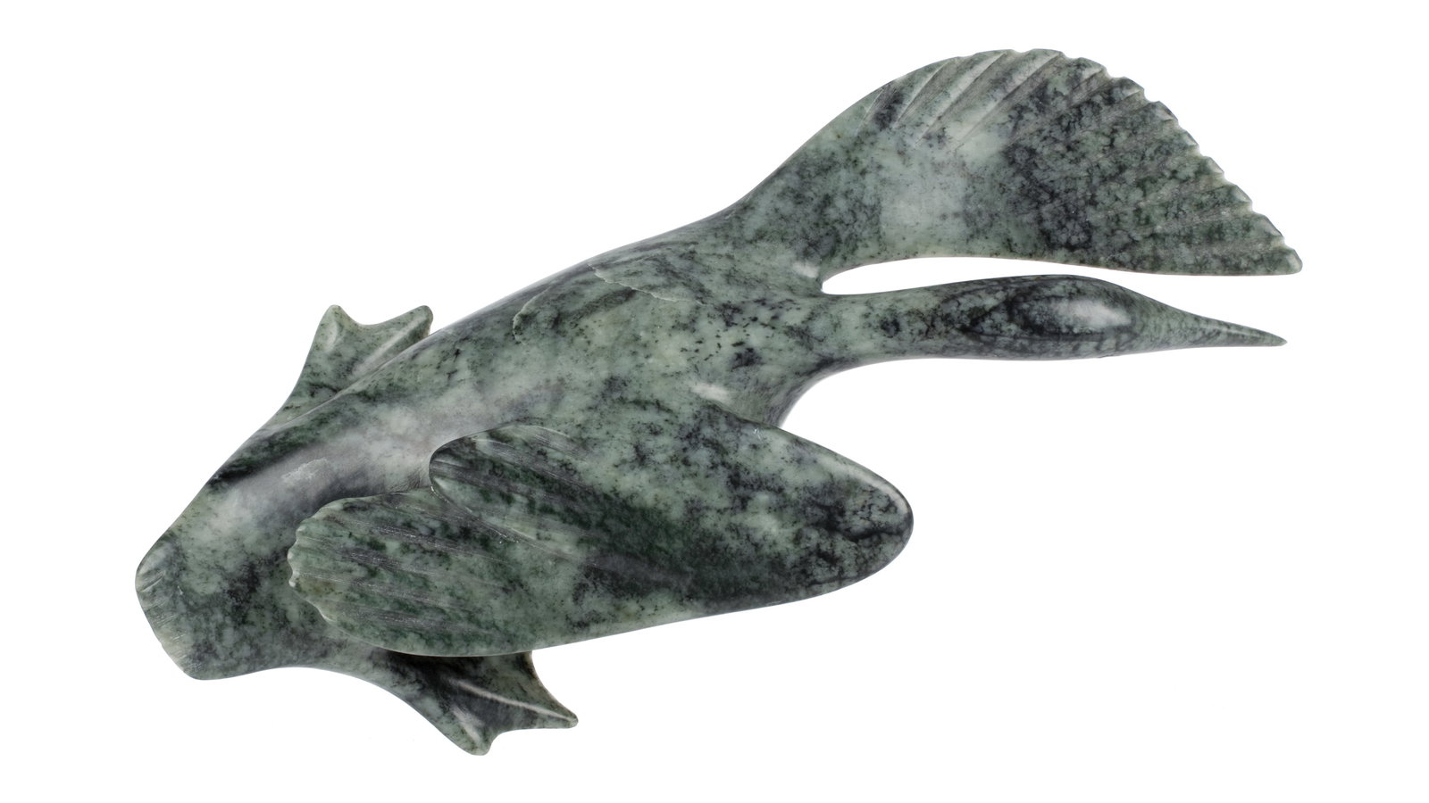 LUKTA QIATSUK, INUIT, Running Goose, mid-1970s (1 of 8)