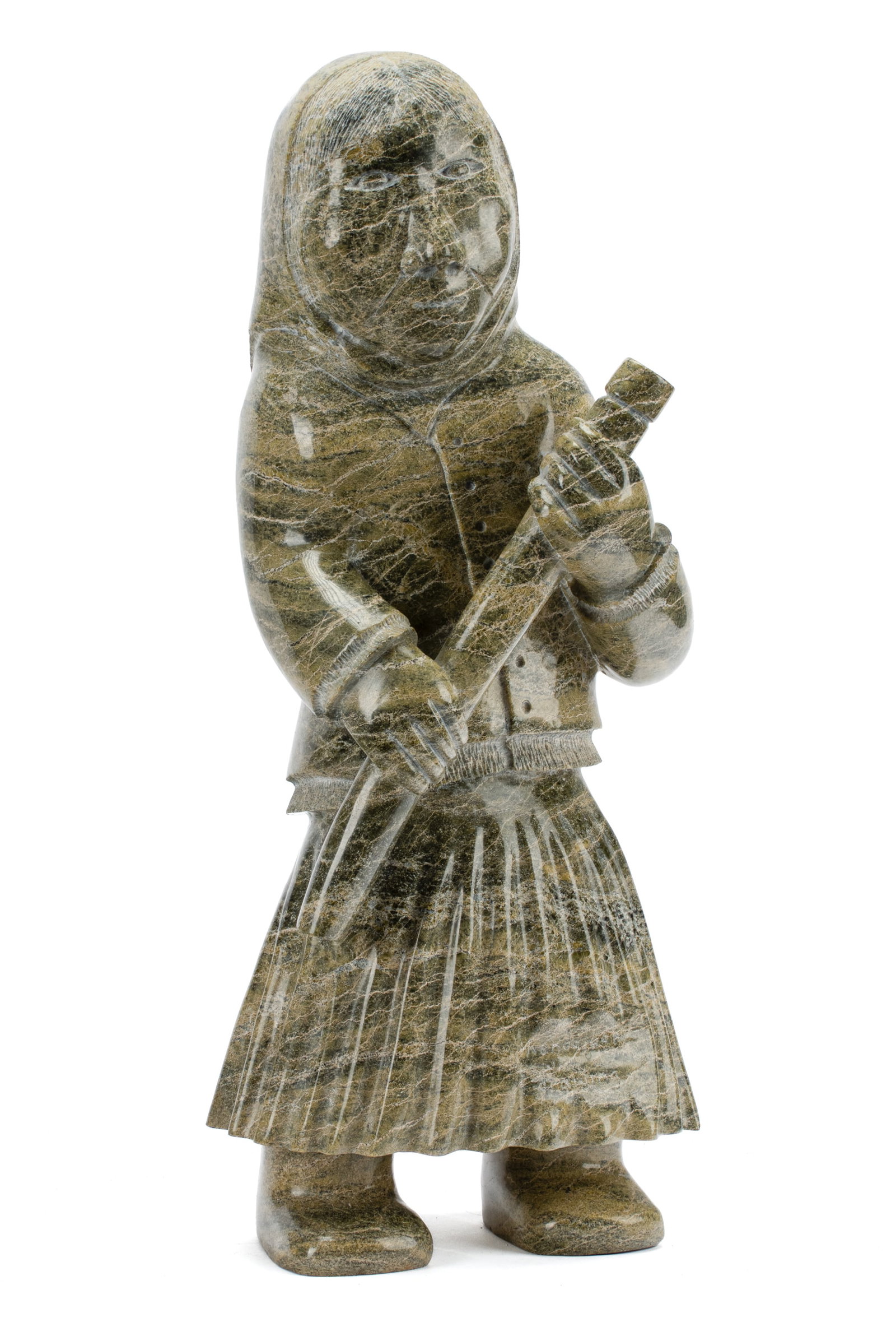 ADAMIE ASHEVAK, INUIT, Kenojuak with a Drawing, 2006 (1 of 6)