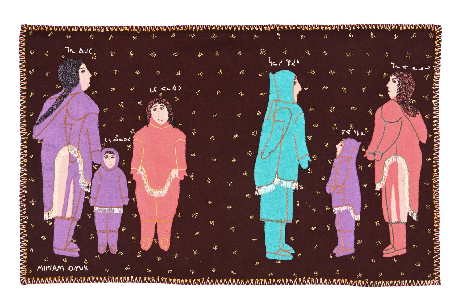 MIRIAM NANURLUQ QIYUK, INUIT, Untitled Work on Cloth, 2000S (1 of 4)