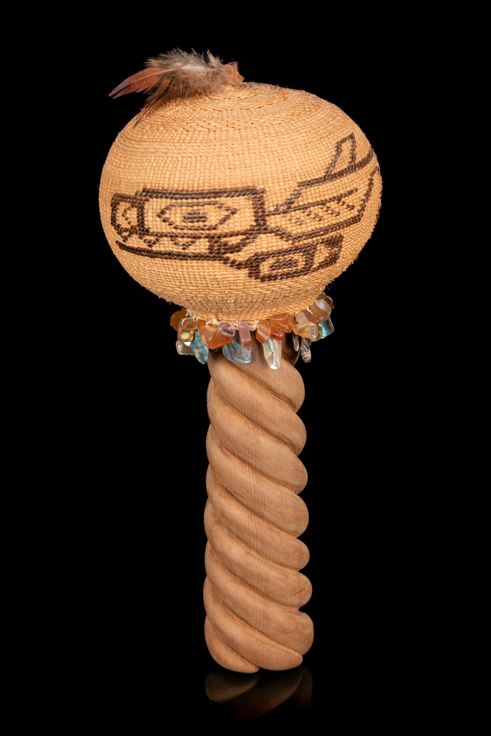 ISABEL RORICK, HAIDA, Undersea World Chief's Rattle, 2011 (1 of 7)
