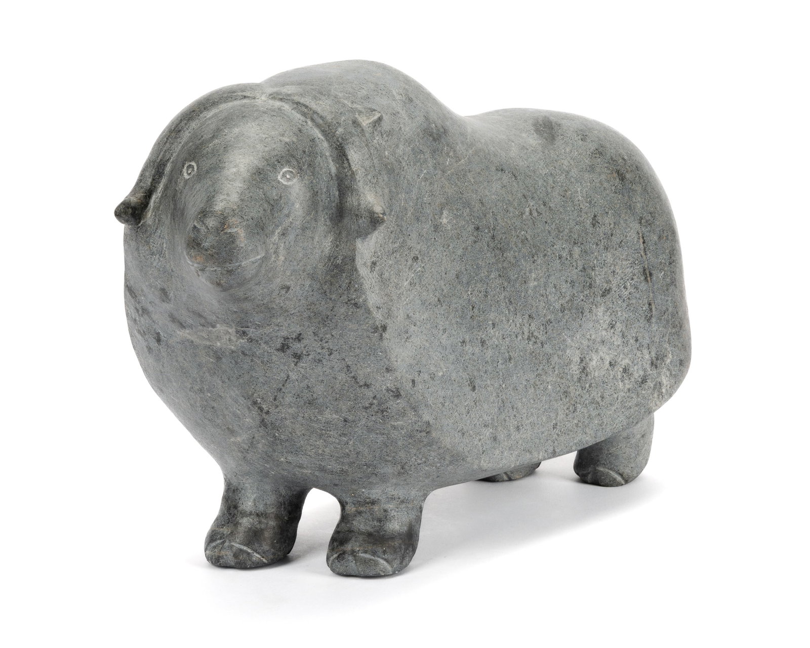 MATHEW AQIGAAQ, INUIT, Muskox, mid-late 2000s (1 of 7)