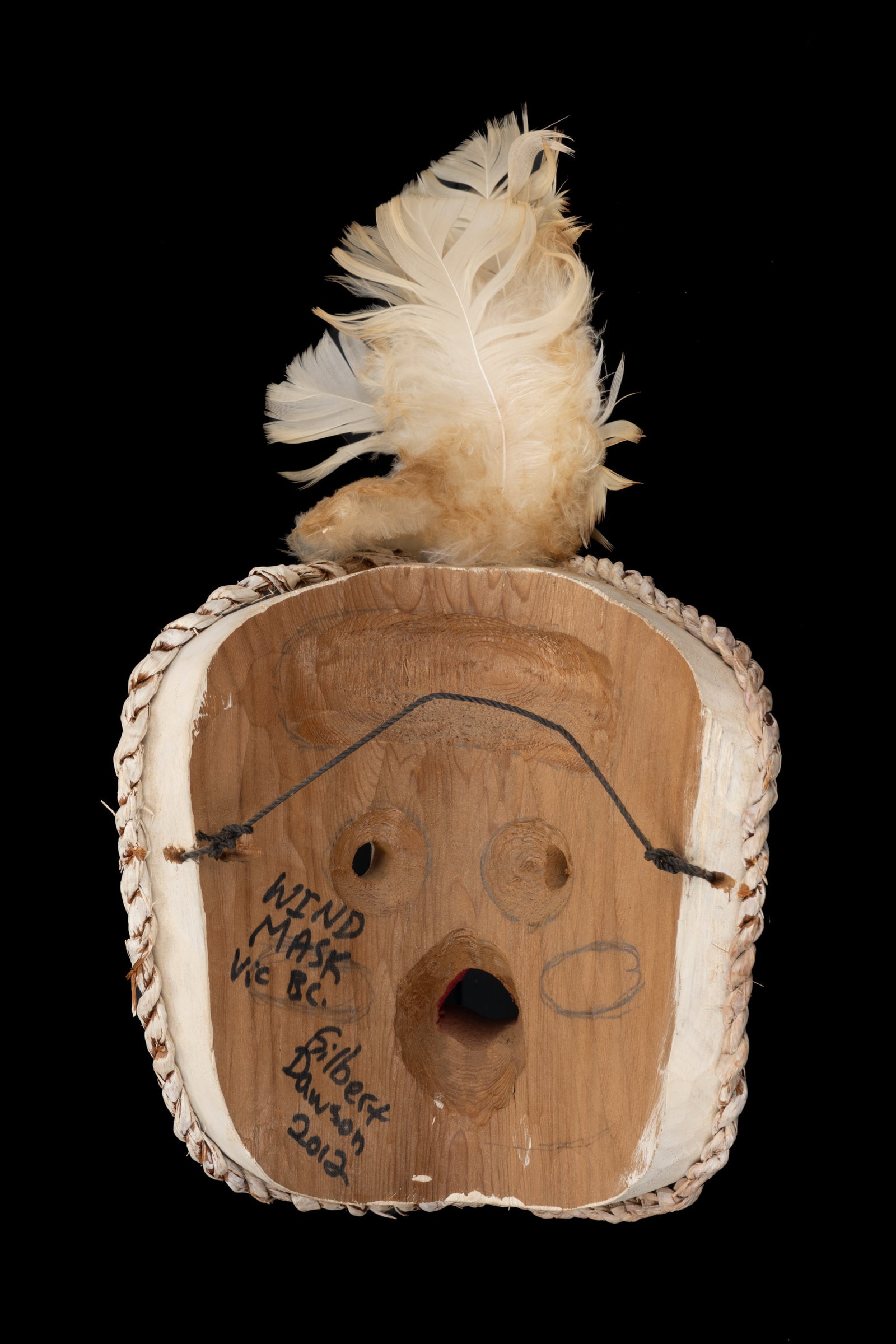 GILBERT DAWSON, FIRST NATIONS, Wind Mask, 2012 - 4