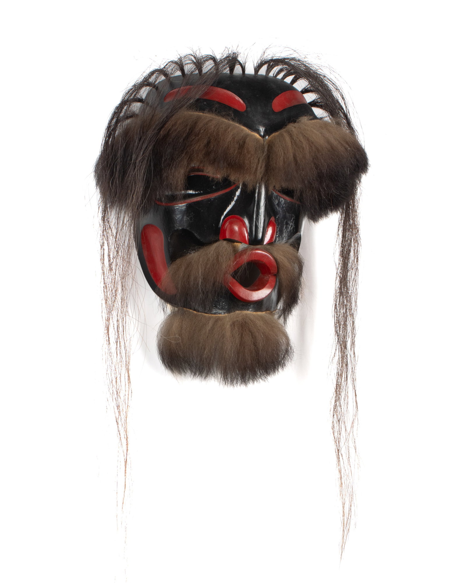 DWAYNE SIMEON, FIRST NATIONS, Gikamł, late 1990s / early 2000s: DWAYNE SIMEON (1960-) KWAKWA̱KA̱ʼWAKW / HAIDA / SQUAMISH Gikamł (Gikamhl / Geekumł / Gee-a-kum [cum] / Gee a kum [cum] / Chief’s Dzunuk’wa Mask), late 1990s / earl