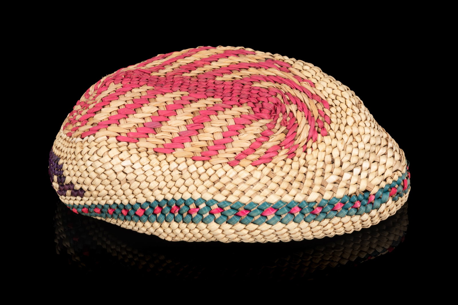 UNIDENTIFIED NUU-CHAH-NULTH or MAKAH ARTIST, Basketry Covered Shell, c. 1960s (1 of 5)