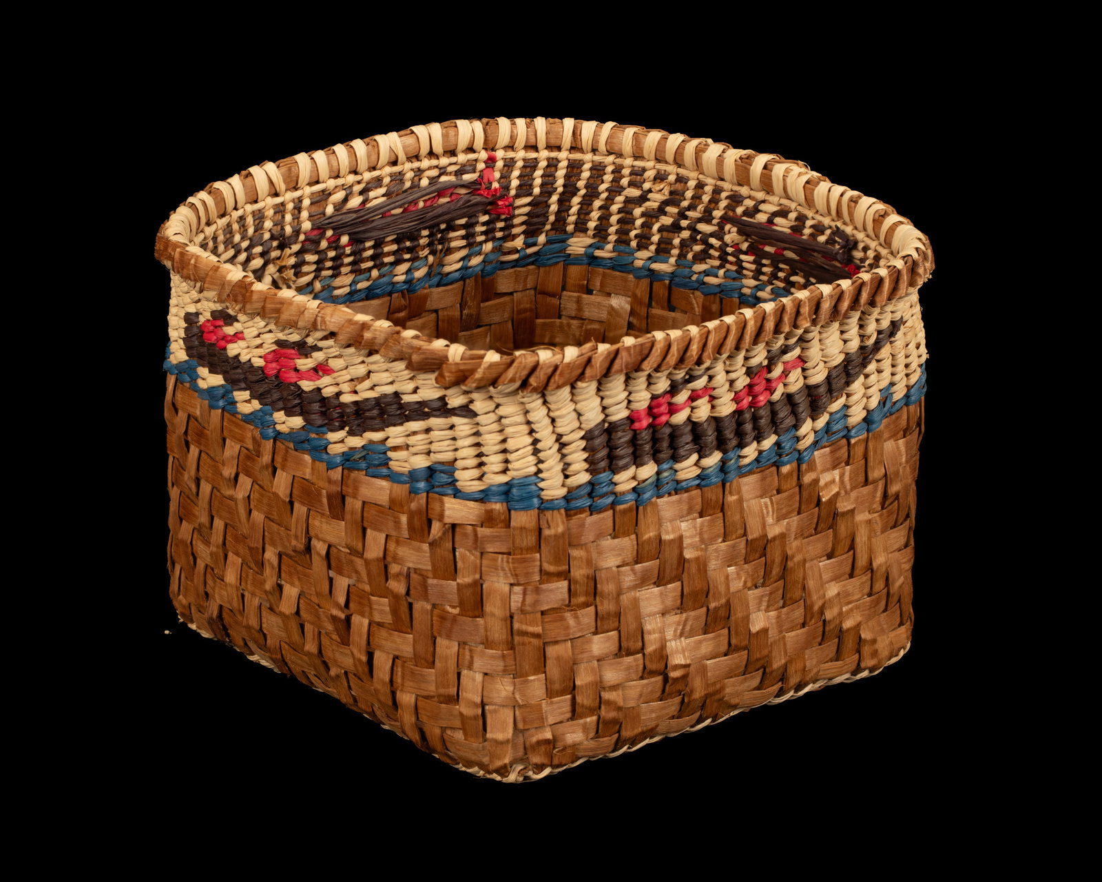 LANCE TAYLOR, FIRST NATIONS, Basket with Seafaring Motifs, 2010 (1 of 5)