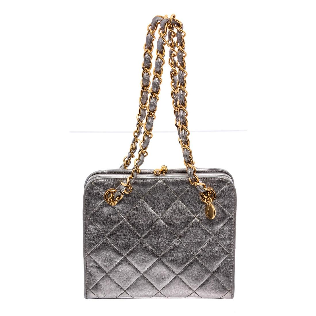lambskin shoulder bag