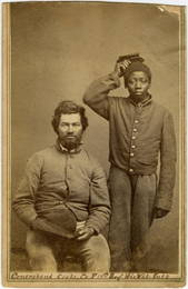 Civil War CDV of African-American “Contrabands”