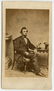 Abraham Lincoln CDV, Inkwell Pose
