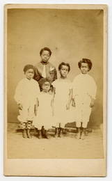 "Children of Slaves" Freedmen's School CDV & Tintype