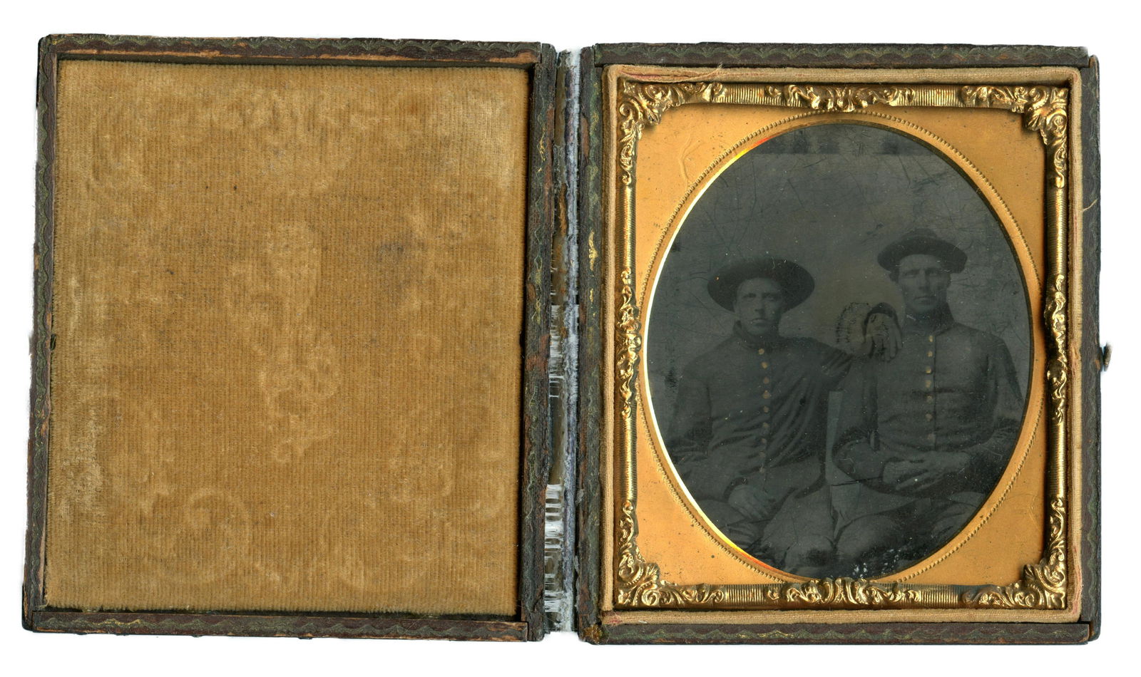 Identified(?) Civil War Soldier Tintype (1 of 2)