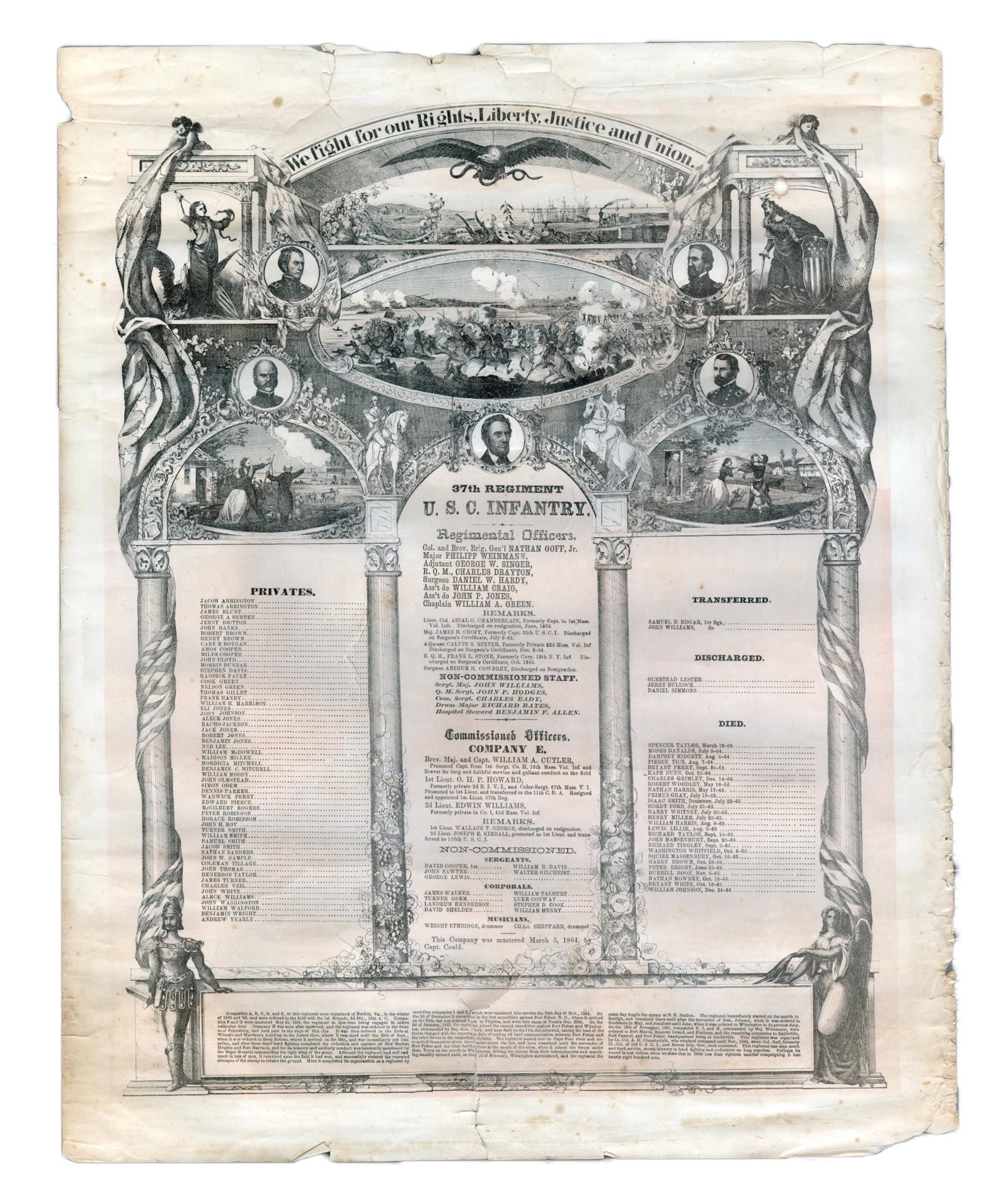 Civil War "Colored" Regiment Veteran's Memorial (1 of 1)