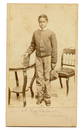 CDV Photo of Freed Slave &#8220;Contraband&#8221; Young