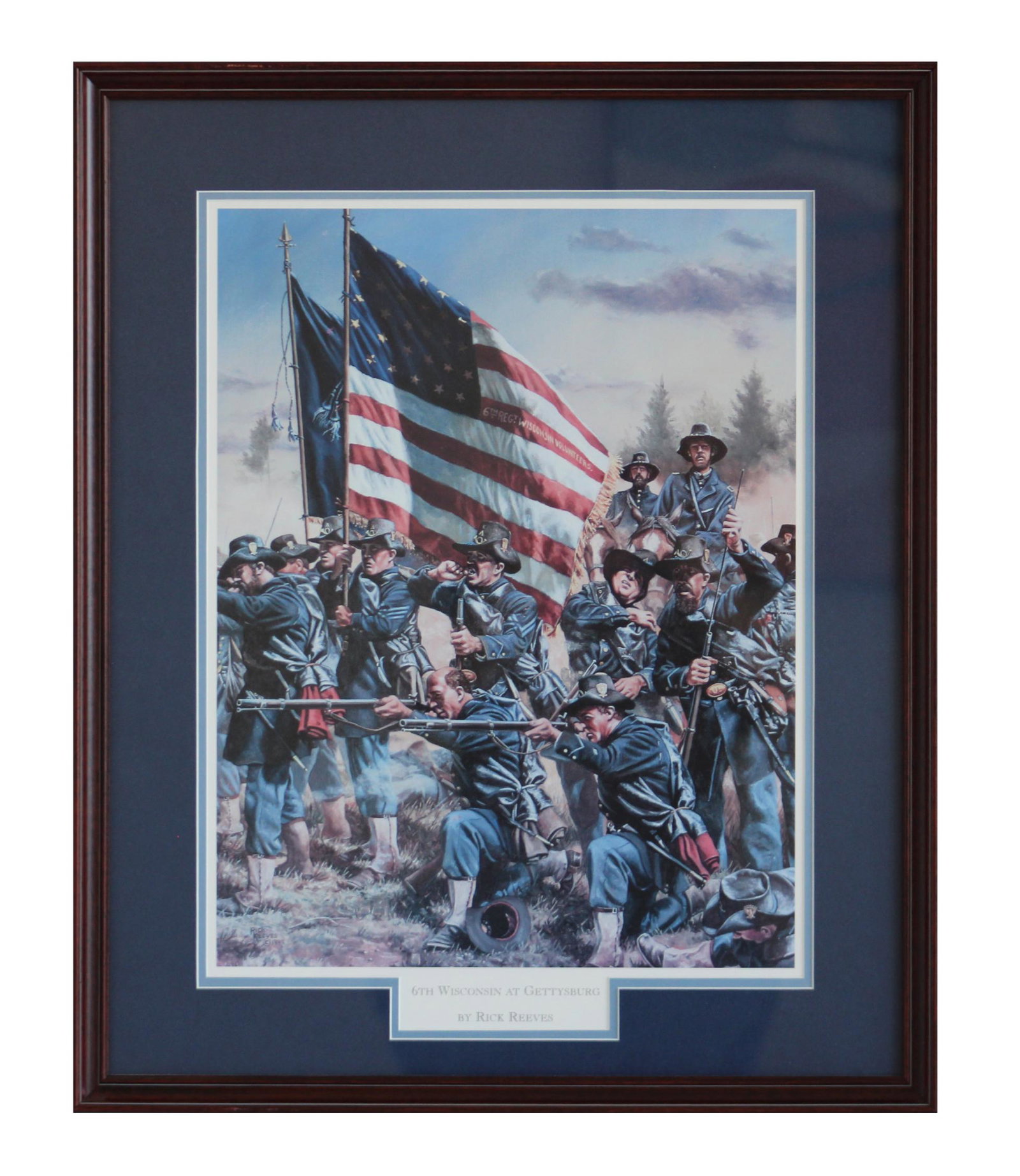 6th Wisconsin at Gettysburg by Rick Reeves (1 of 3)