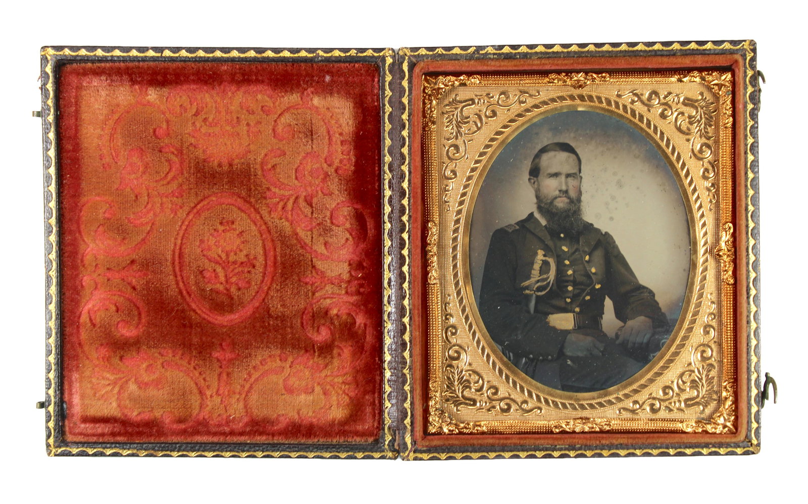 Armed, Union Cavalry Officer Portrait (1 of 1)
