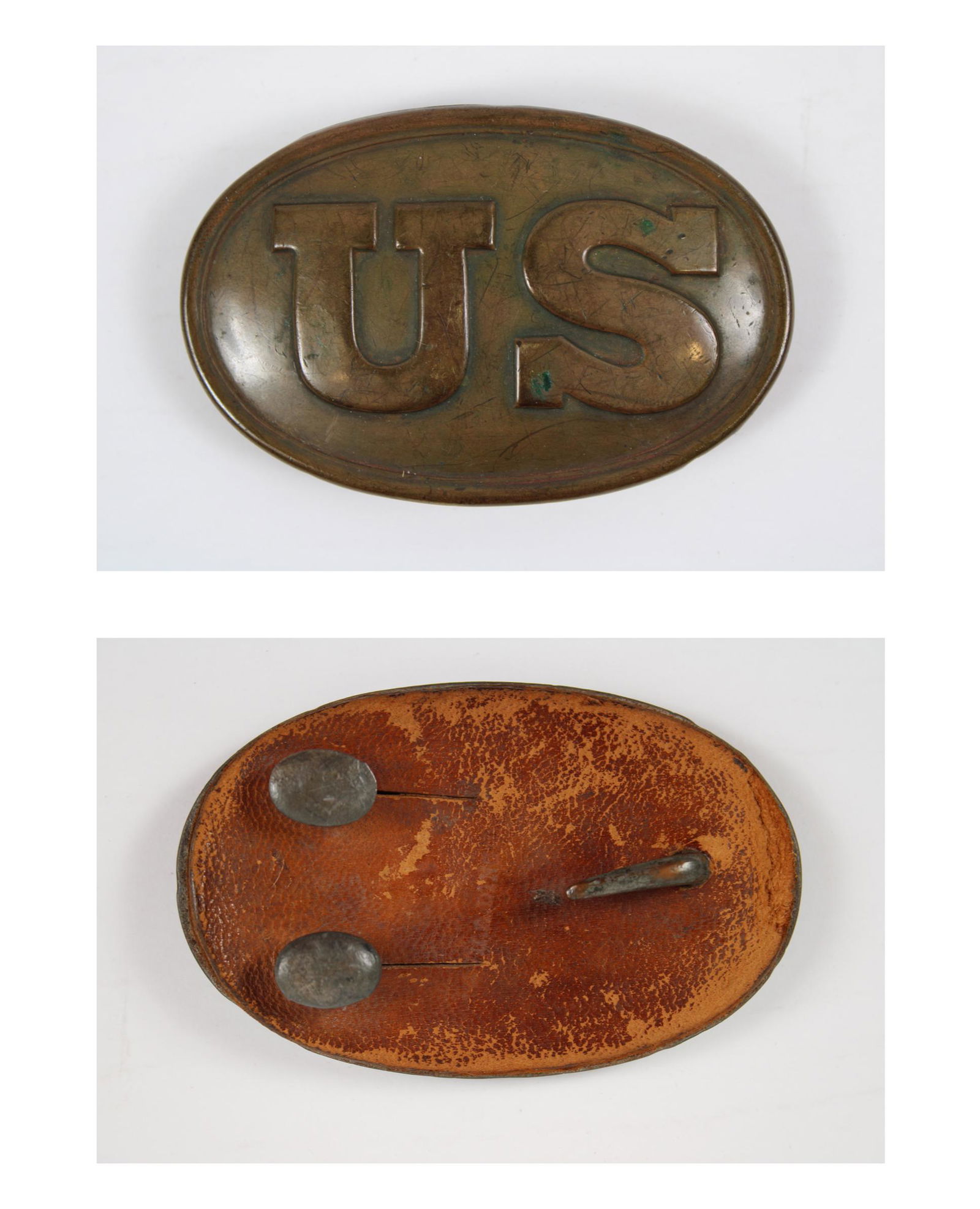 [Civil War] Maker Marked Belt Buckle (1 of 6)