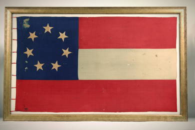 Historic Captured Confederate Flag, Battle of Missionary Ridge