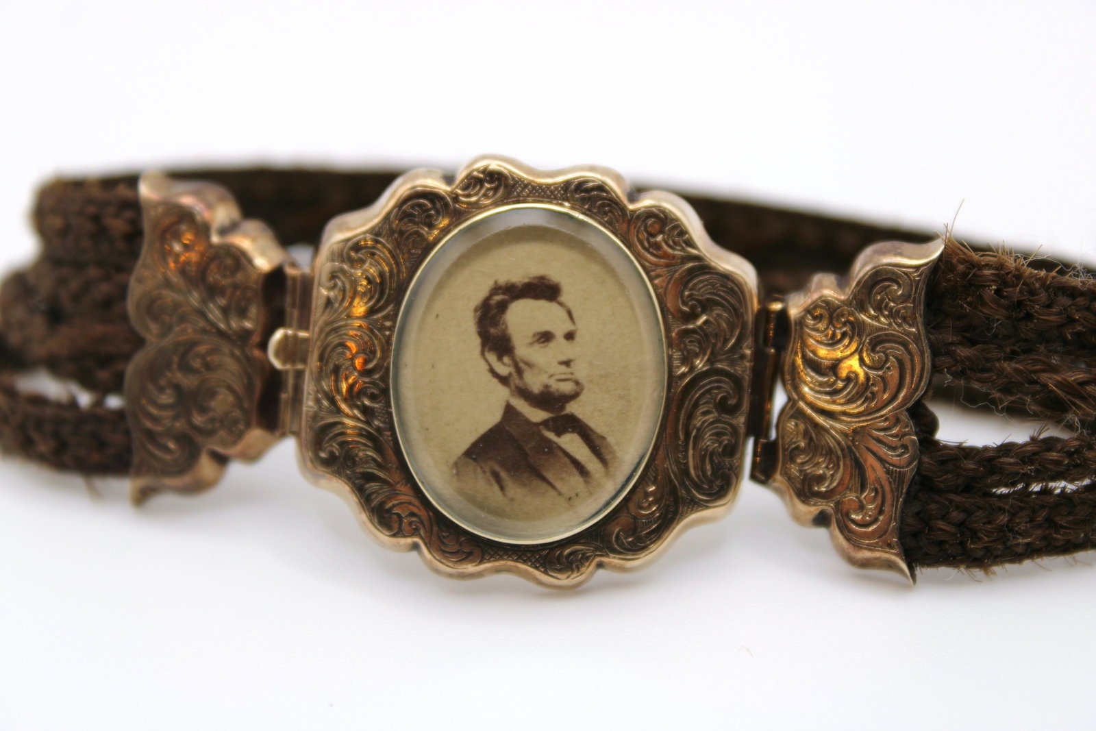 [Abraham Lincoln] Mourning Bracelet  (1 of 3)
