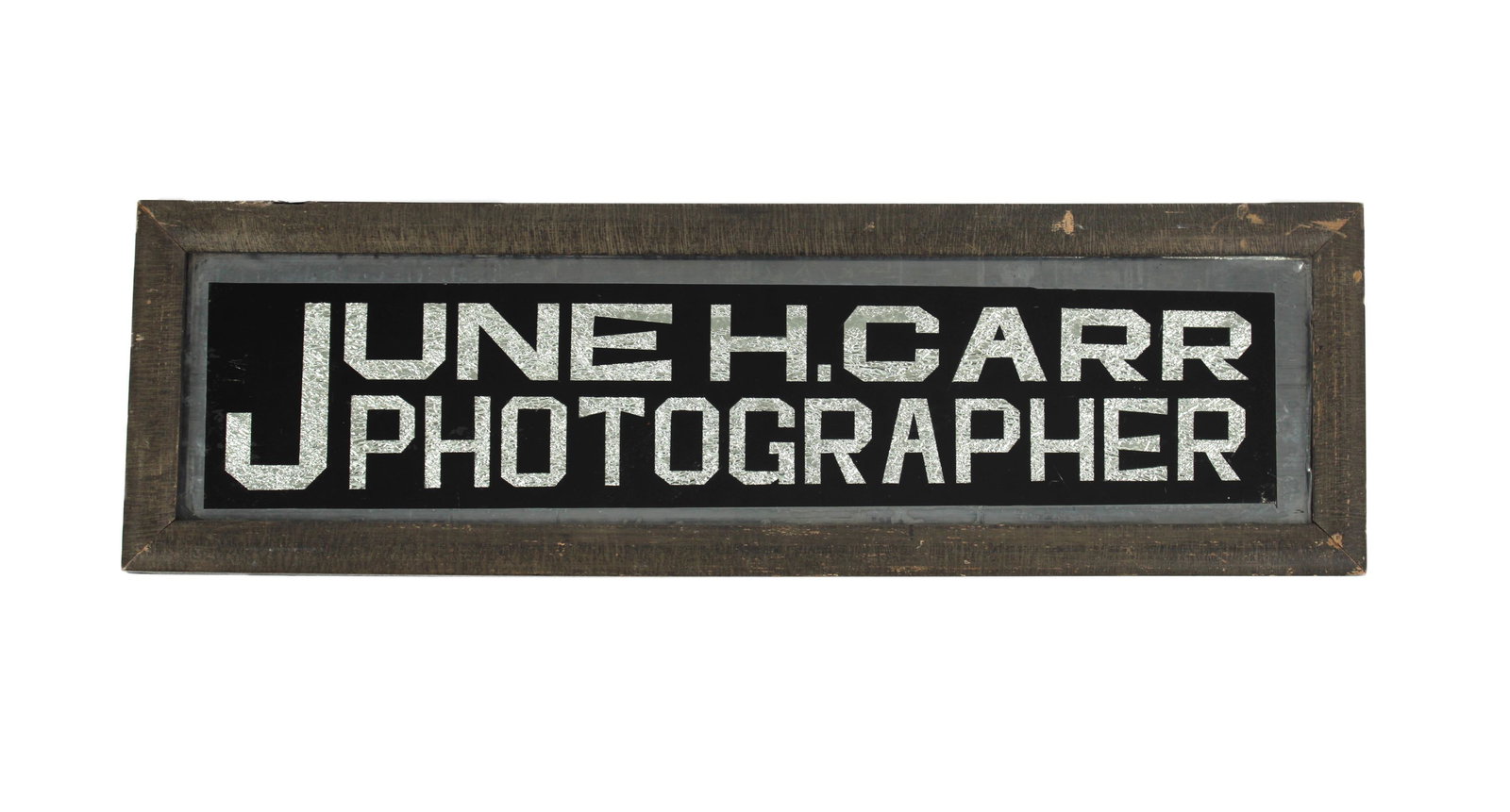 c. 1920 Original Studio Sign, Early SC Photographer  (1 of 1)