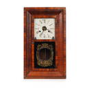 E.N. Welch Tiger Maple Shelf Clock