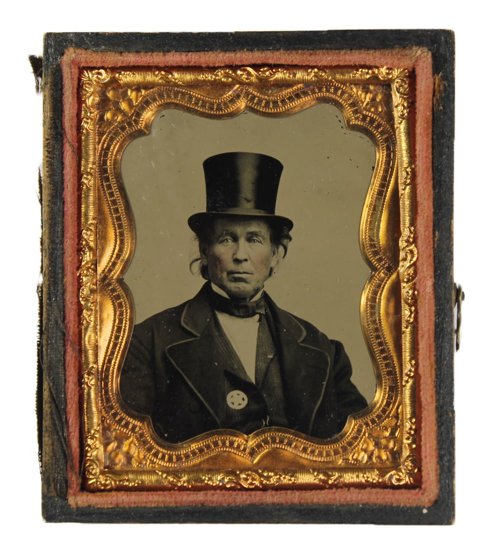 [Tintype] Lawman w/ Badge (1 of 1)