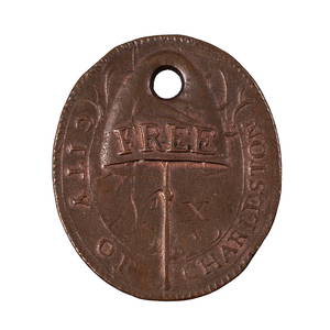 Charleston "Free Badge" c. 1785